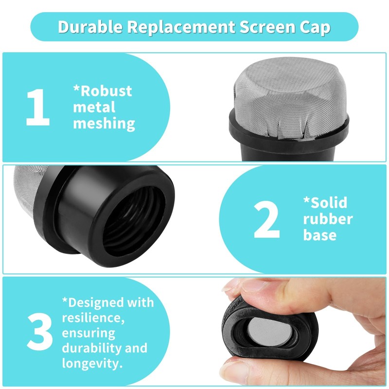 sawluv 190106Z Air Bleeder Screen Cap Compatible with Pen tair