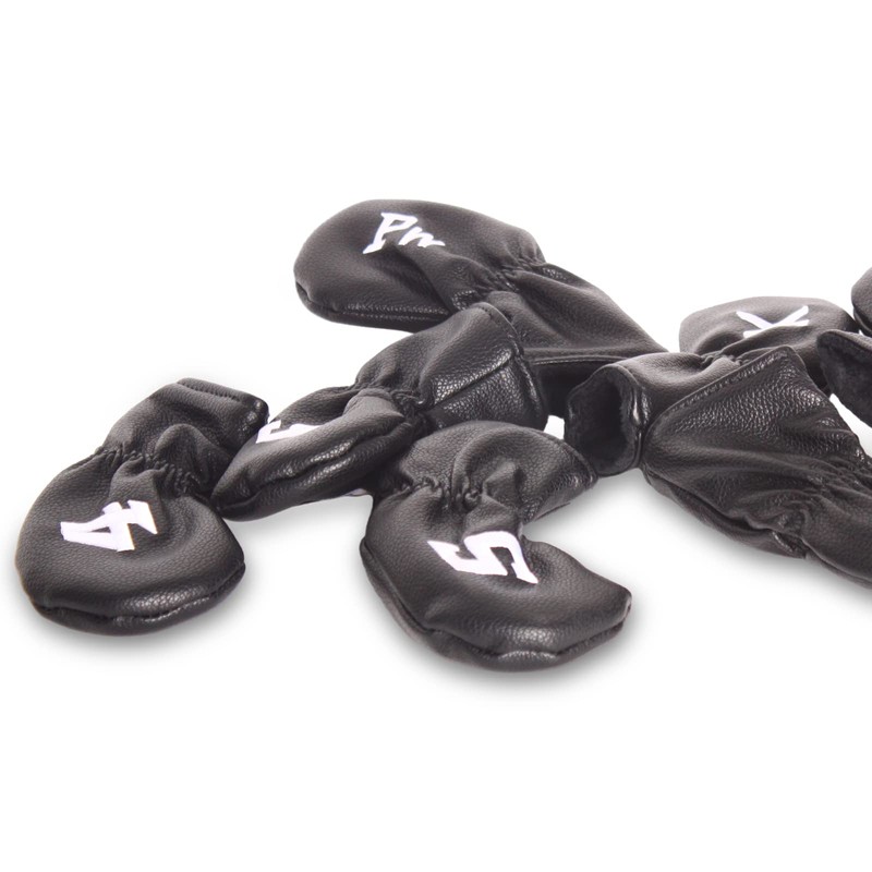 Andux 10Pack PU Golf Irons Club Head Covers with Number