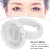Pack of 100 Eyelash Glue Ring Cup, Disposable Eyelash Extension