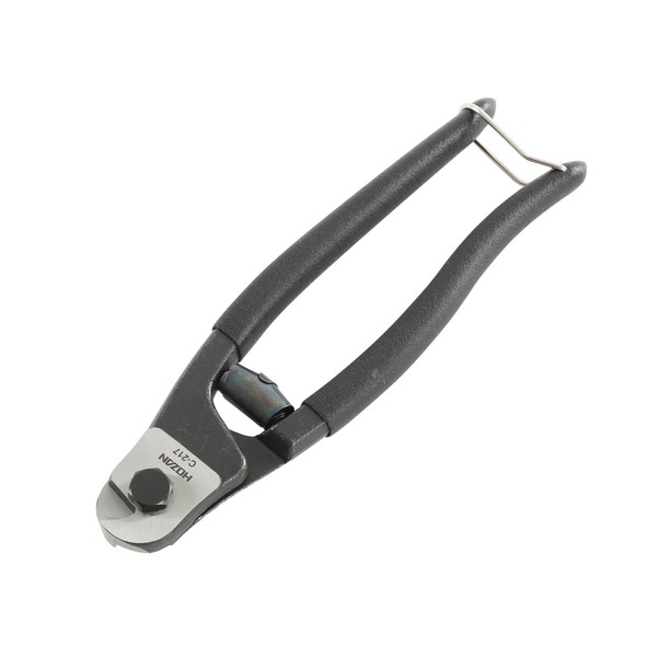 Hozan C-217 Wire Cutter, Cutting Capacity: Wire Rope 0.2 inches (5.0 mm) Diameter, Stainless Steel Spokes (#14)