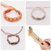 Burbell 2 Pcs Wood Bracelet Jig, Adjustable Paracord Jig Bracelet