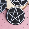 Opexicos 10Pcs Pentagram Patch Pentacle Satanic Occult Goth Wicca Witch