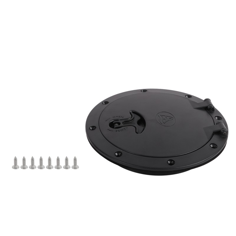 Marine Hatch Cover Black Circular Detachable Inspection Hatch Cover for