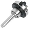 Wood Lathe Chuck,3 inch 3 jaw With MT-1 and MT-2