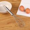 Stainless Steel Hand Whisk, Kitchen Mixer for Matcha, Baking and