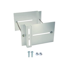 Heptus [Easy to Install Anywhere] Mounting Hardware, Solar Light, Security Camera, Square Column, Car Port, Screw Fixing