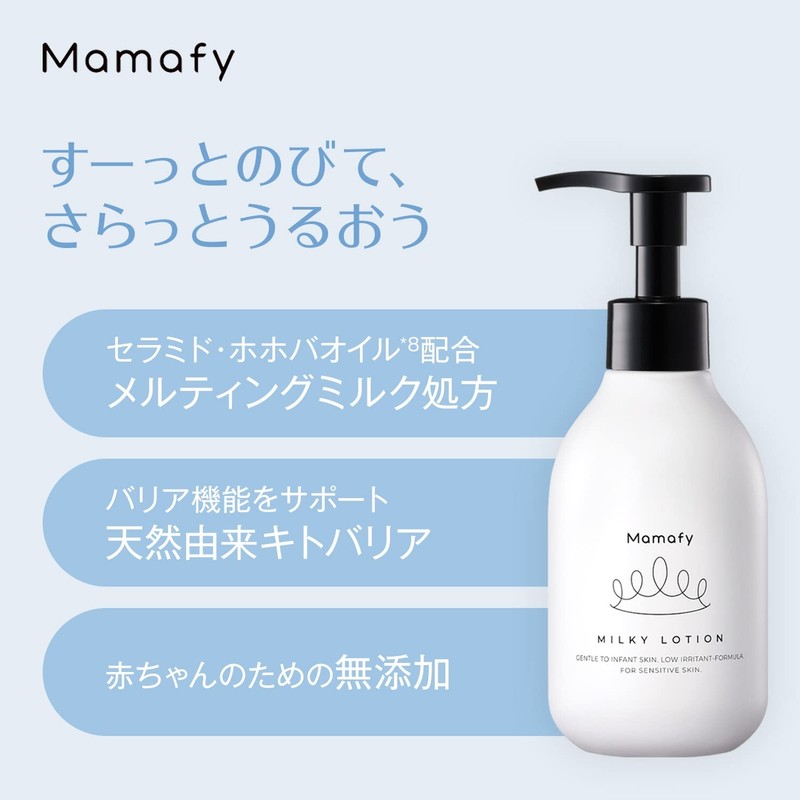 Mamafy Moisturizing Milky Lotion, 5.1 fl oz (150 ml), Milky