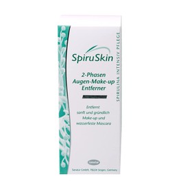 Sanatur SpiruSkin 2 Phase Eye Makeup Remover 150ml Bottle Gentle & Thorough