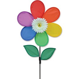 Premier Kites White Daisy Flower Spinner