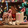 Fruidles Christmas Mini Candy Canes (100 Pack) Peppermint Flavor, Individually