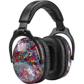 ZOHAN 030 Ear Defenders for Toddler Kids and Young Teens, Upgraded Hearing Protection Muffs for Children Have Sensory issues and Autism, Ideal for Fireworks, Concerts, Sports Events - Symbol Music