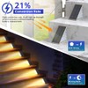 Clora 4 Pack Solar Outdoor Step Lights Triangle IP68 Waterproof