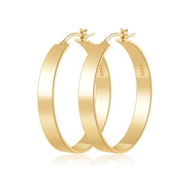 MOROTOLE Large Gold Hoop Earrings Hoop Earring for Women Gold Hoops Earrings for Women