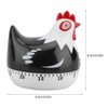 Chicken Pattern Timer, Chicken Pattern Countdown Kitchen Timer Reminder for