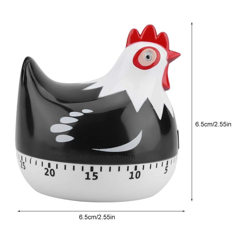 Chicken Pattern Timer, Chicken Pattern Countdown Kitchen Timer Reminder for