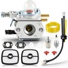 MOTOALL C1U-K52 Carburetor with Tune Up Air Filter Kit for