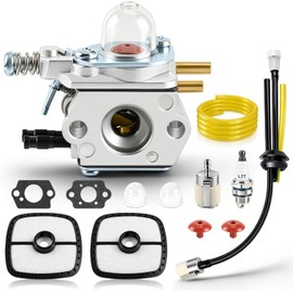 MOTOALL C1U-K52 Carburetor with Tune Up Air Filter Kit for Echo SRM-2110 GT-2000 PE-2000 PP-800 PPF-2100 PPT-2100 Trimmer Carb