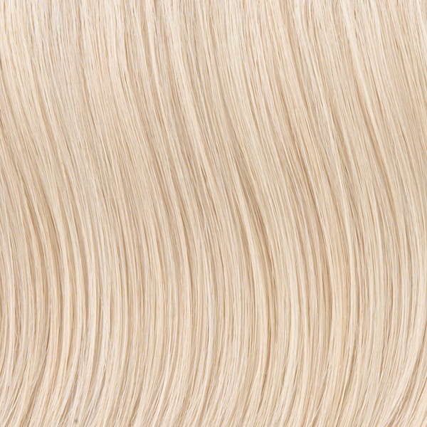 Alluring by Toni Brattin Women's Wig Silky Waves Wispy Bangs Short Curly Shag Custom Cap - Platinum Blonde