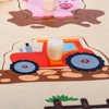 Lelin Wooden puzzle with farm animals