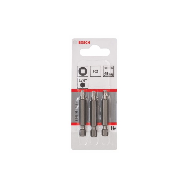 Bosch 2608521115 R2 49 Mm Screwdriver Bit Extra Hard