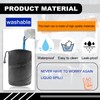 NOTISH Car Trash Can, Collapsible Pop-up Water Proof Bag Portable