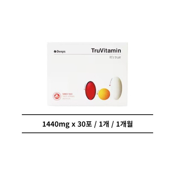 Truvitamin 1 unit 1 month / 트루바이타민 1개 1개월