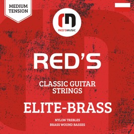 Reds Music Strings for Classical Guitar Elite-Brass