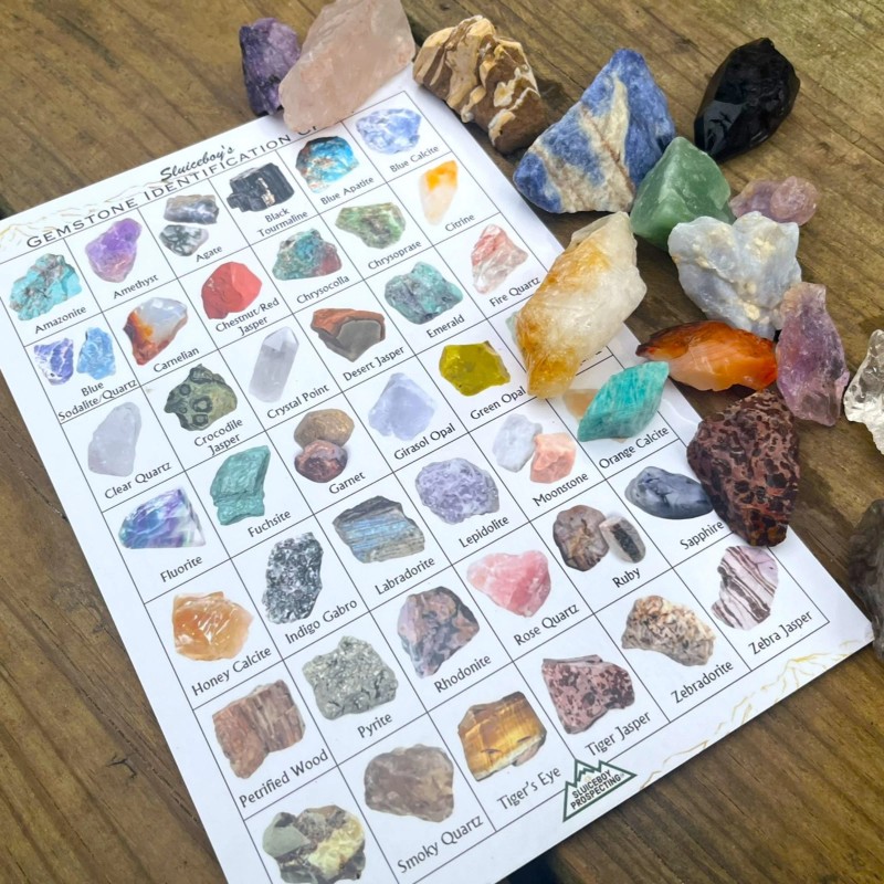Sluiceboy Prospecting Gem Mining KIT | 18 POUNDS Gemstone Paydirt