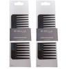 Mibella Hair Extension Comb Wide Detangling Comb for Curly and