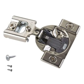 Blum 38N355B.08 Compact BLUMOTION 38N Hinge, Soft-Close, 105 Degree, 1/2 Overlay, Screw-on (4)