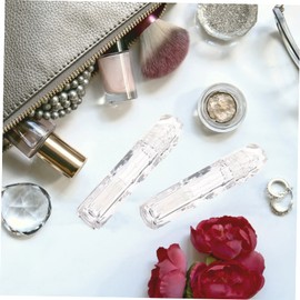 Ipetboom 4pcs Lip Gloss Tubes Refillable Lip Balm Containers for Lipstick Bottles Essential Makeup Accessories for Women and Girls