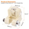 sourcing map Shower Head Holder, Suction Cup Shower Head Holder,