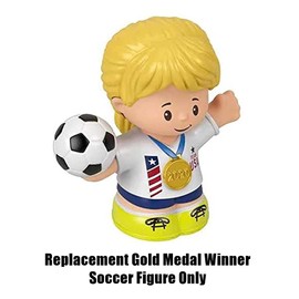 Replacement Part for Fisher-Price Little People Collector Edition Set of Team USA - GRG18 ~ Inspired by Olympics ~ Gold Medal Winner Toy ~ Soccer