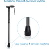 XSL Replacement Cane Tips, 3/4 Inch, Black.