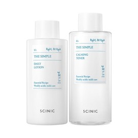 Cynic The Simple Calming Lotion 260ml + Toner 300ml / 싸이닉 더 심플 카밍 로션 260ml + 토너 300ml