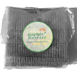 Gopher Barrier, Gopher Wire Baskets, Small (Up to 3 Gallon Plant), 5 Pack, for Outdoor Planting and Gardening