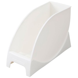 Belca SD-OS Cupboard Storage Platter Stand, For Plates Up To 9.4 inches (24 cm) Diameter, Width 39.4 x Depth 9.8 x Height 6.3 inches (100 x 25 x 16 cm), White