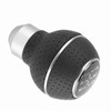 5 Speed Gear Shift Knob Stick Aluminium Alloy and Leather