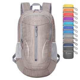 ZOMAKE Small Hiking Backpack, 25L Lightweight Travel Backpack Packable Backpack Daypack for Women Men