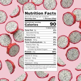 Myprotein Clear Whey Isolate Protein Powder, 35 Servings (1.9lbs) Tropical Dragonfruit, 20g Protein per Serving, Naturally Flavored Drink Mix, Daily P