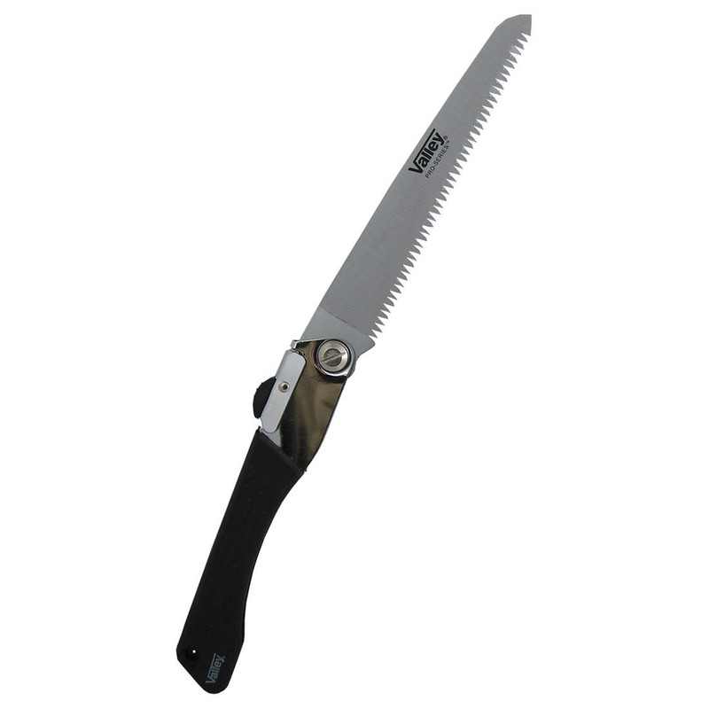 Valley Folding Hand Saw With 9-inch Serrated Blade