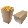 We Moment Zone 24pcs Kraft Popcorn Boxes Mini Paper Popcorn