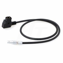 D-Tap 0B 2 Pin Power Cable for Teradek Bond Bolt Cube Wireless Video (120cm)