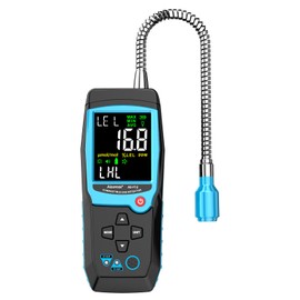 Aicevoos Natural Gas Detector with Gas Concentration Display Locating The Source of Propane, Natural Gas, and Combustible Gas Leak for Home and RV (Include Battery x3)