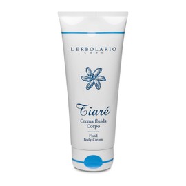 L’Erbolario Fluid Body Cream – Moisturizing Body Butter – Nourishing Cream for Even Tone – Skin Care with Shea Butter, Coconut Milk – Tiaré - 6.7 oz