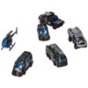 6pcs Children Alloy Car Model Kid Cute Simulated Car Helicopter