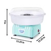 Nostalgia Retro Countertop Cotton Candy Maker, Vintage Candy Machine for