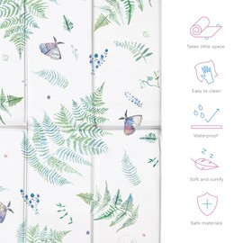 Foldable Baby Changing Mat Soft Waterproof Portable Polypody