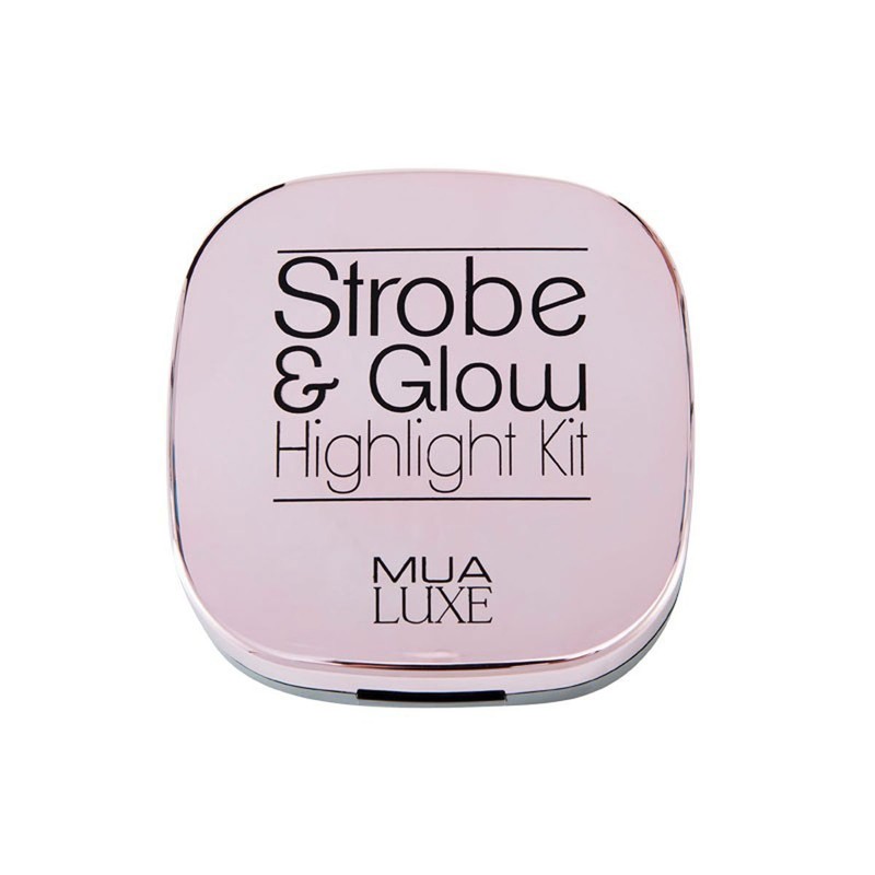 Strobe & Glow Highlight Kit – Pink Luster Mua Luxe