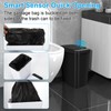 QSFWCSM 2 Pack Bathroom Trash can,Smart Touchless Trash Can,Automatic Motion